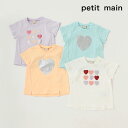 (20％OFF)(23ss)petit main （プティマイン）【接触冷感/リンク】ラメプリントT-2220（80-130cm）【メール便OK】