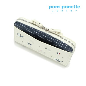 pomponettejunior(ポンポネットジュニア)エッフェル長財布-4403【F】【宅配便】