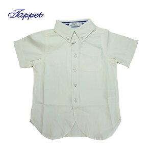 Tappet(タペット)シャンブレーボタンダウン半袖シャツ-6037【110cm|120cm|130cm|140cm|150cm】【メール便OK】
