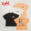 (SALE30％OFF)(22ss)X-girl Stages(エックスガールステージス) アーカイブグラフィック半袖Tシャツ-1207【120-140cm】【メール便】