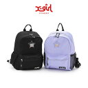 (SALE)(25ss)X-girl Stages(エックスガールステージス) PVCスターモチーフミニバックパック-2402(容量約10L)【宅配便】