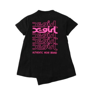 X-girlStages(エックスガールステージス)前切替デザインワンピース-1321【90cm|100cm|110cm|120cm|130cm|140cm】【メール便OK】