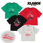 (30％OFF)(23ss)XLARGE KIDS(エクストララージ キッズ)ベースボールグラフィック半袖Tシャツ-1213【80cm-140cm】【メール便OK】