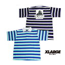 (30%OFF)(23ss)XLARGE KIDS(エクストララージ キッズ)【限定】マルチボーダーポロシャツ-2216【130cm-140cm】【メール便OK...