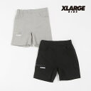 (24ss)XLARGE KIDS(エクストララージ キッズ)ポリストレッチショートパンツ-1110【120cm|130cm|140cm】【メール便OK】