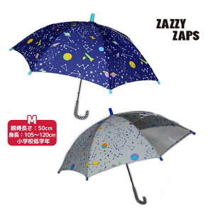 ザジーザップス(ZAZZYZAPPS)コスモ柄カサ-1653【M】【宅配便】