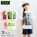 R.O.G Reboot(リブート)カセットテープビックTシャツ夏服 夏物 子供服 トップス 通園 通学 入園 入学 キッズ 男の子 女の子 おしゃれ ROG かわいい 110cm 120cm 130cm 140cm 150cm 160cm 170cm 子供服 女の子 春物