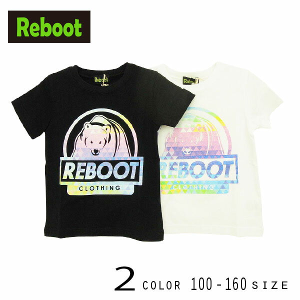 Reboot(リブート)レインボーベアー半袖Tシャツ