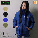 【40％OFFSALE】R.O.G(アールオージー)裏ボアジャケット【メール便不可】 子供服 通園 通学 キッズ かわいい おしゃれ 秋 冬 あたたかい あったか 男の子 女の子 あったか服 アウター 防寒 お出かけ ぬくぬく ボア ロゴ 刺繍 ジャケット コート