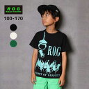 R.O.G(アールオージー)カブトムシ&クワガタプリント半袖Tシャツ【メール便送料無料】 夏服 夏物 子供服 トップス 通園 通学 入園 入学 キッズ 男の子 おしゃれ 110cm 120cm 130cm 140cm 150cm 160cm 170cm ROG 昆虫 カブトムシ クワガタ おもしろい