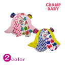CHILD CHAMP(チャイルドチャンプ)チューリップベビー帽【メール便可能】 耳付き 帽子 ベビー ギフト 女の子 夏 春 秋 ドット チェック 蝶々 チューリップハット かわいい おしゃれ お祝い プレゼント 赤ちゃん
