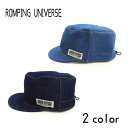 【30％OFFSALE】【日本製】ROMPING UNIVERSE(ランピングユニバース)ワークキャップ【UVカット】【メール便不可】