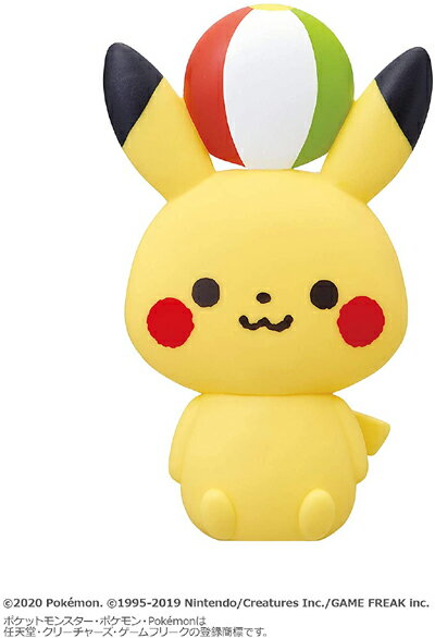＜ネコポス→220円！＞monpoke モンポケ　ピカチュウのぺちゃ【ローヤル】【クレジット決済・お振込決済のみ】モンポケのサムネイル