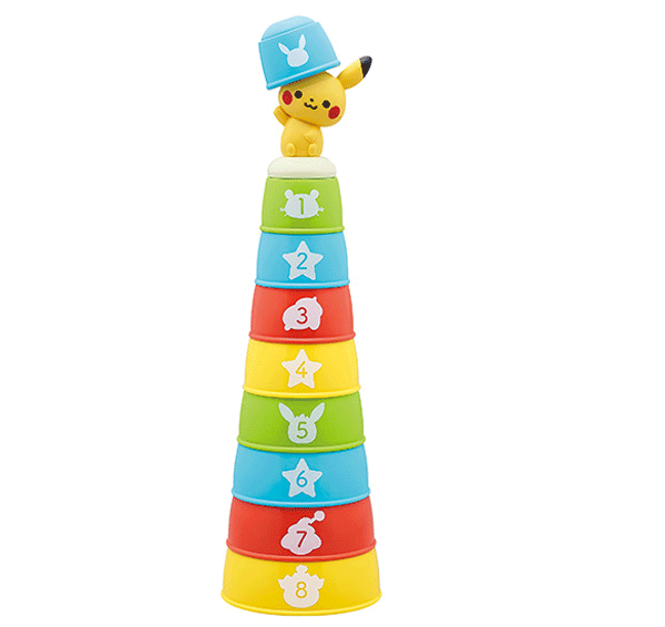 モンポケ コップがさね　6073【ローヤル】Toyroyal　コップタワーのサムネイル
