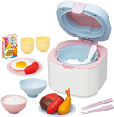 トイローヤル ごはんにしよう 炊飯器セット 6247【Toy royal】ローヤル ごっこ遊び ままごと お茶碗 小物付き パステルカラー 誕生日祝い プレゼン...