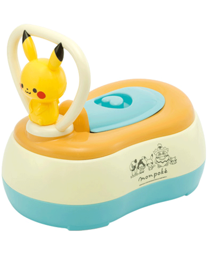 モンポケ ピカチュウのおまる【ローヤル】オマル トイレトレーニング モンポケ ピカチュウのおまる【ローヤル】オマル トイレトレーニング