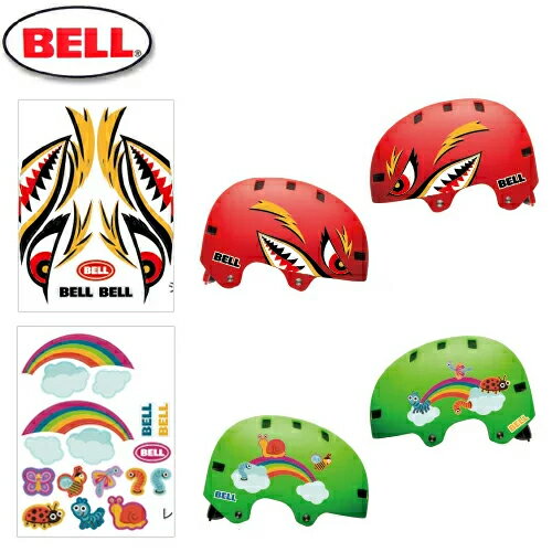 <ネコポス→送料無料!>ベル(BELL) ステッカー【クレジット決済・振込のみ】【BELL】 ベル 子供用ヘルメット ステッカー【代引き決済不可】【包装・熨斗不可】