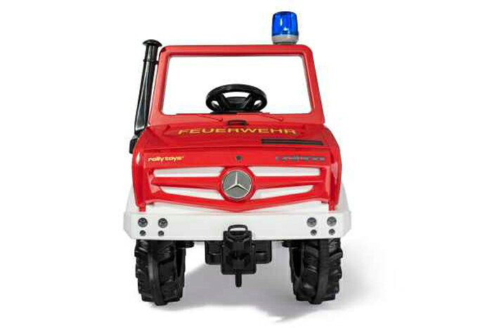 チャイルドマロンの[プレゼント特典付！]　ウニモグ　ファイヤー　消防車 03822　限定品　ロリートイズ　ペダルカー　レスキュー　メルセデスベンツ　ドイツ製｜アングル2