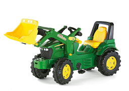 [プレゼント特典付！]　ジョンディアー　7930　トラクター　JohnDeere　710027　ロリートイズ　ペダルカー　トラック　農業　ドイツ製