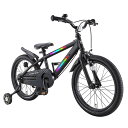 数量限定!アイデス 光るバイク 16インチ 自転車<完成品>+ D-bikeヘルメットS RDセット!【ides】【包装不可】子供用自転車 LEDライト