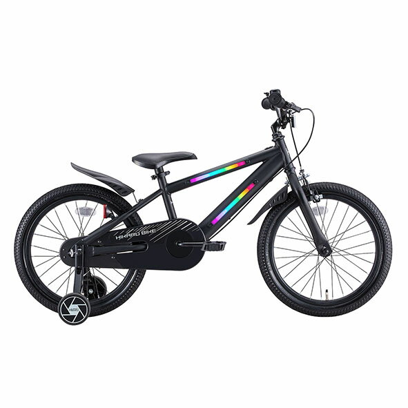 数量限定！アイデス 光るバイク 18インチ 自転車＜完成品＞【ides】【包装不可】子...