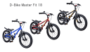 数量限定!ディーバイクマスターフィット 18インチ<完成品>+ D-bikeヘルメットS RDセット!【アイデス】【包装不可】ides D-Bike Maste...