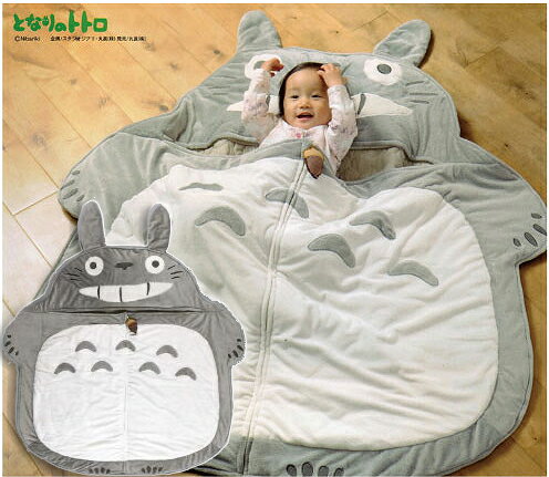 トトロの寝袋　夢心地　【送料無料！クレジットOK】ねぶくろ　シェラフ　企画：スタジオジブリ【ky】【smtb-k】【YDKG-k】【ky】【楽ギフ_のし宛書】