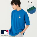 ゆうパケ送料無料 Tシャツ 半袖 メンズ MLB ドジャース ヤンキース アスレチックス レディース ロゴ 大人 リンクコーデ トップス 刺繍 アップリケ ワッペン 夏 S M L M便 1/1