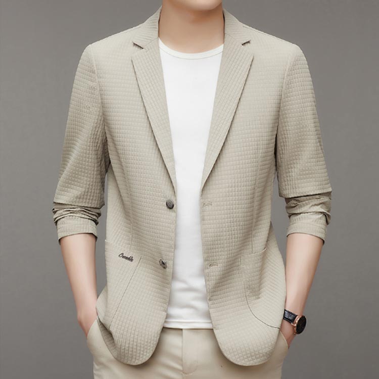 極薄 メンズ アイスシルクスーツジャケット カーディガン 涼しい アイスシルク アイスシルクスーツ 接触冷感 薄手 サマージャケット テーラードジャケット 耐シワ性 ブレザー 夏 アイスシルクスーツジャケット 速乾 フォーマル 通勤 春 メンズ