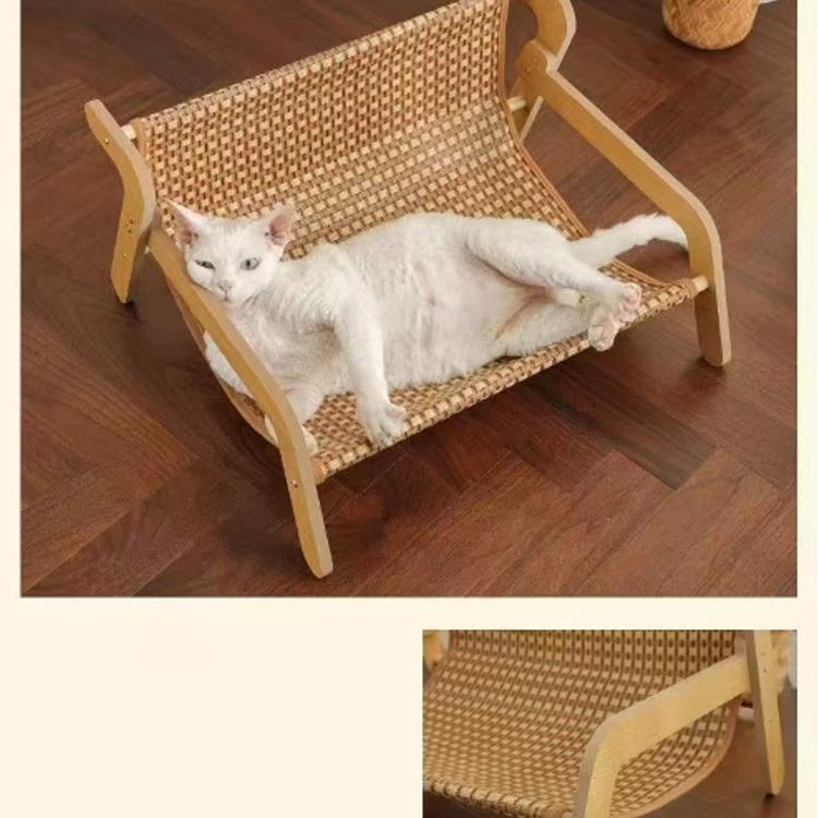 ペットベッド ハンモック 猫 ソファ キャットチェア キャットチェア ベッド 猫爪と...