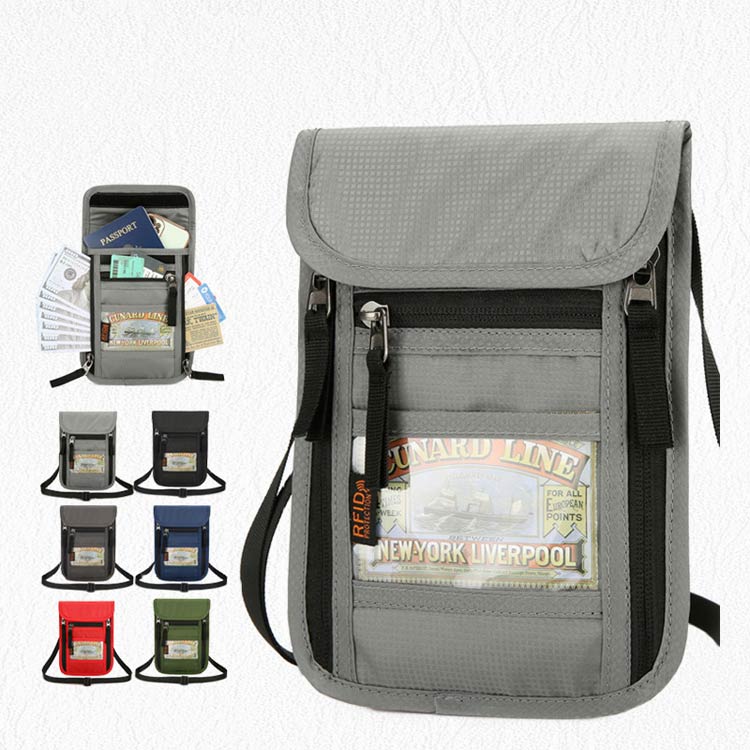 軽量 スキミング防止 首下げ パスポートケース ショルダー シンプル コンパクト ケース 防水 薄型 パスポート入れ パスポートカバー パスポートケース パスポートポーチ 海外旅行 パスポートホルダー セキュリティポーチ マルチポーチ 旅行 便利グッズ