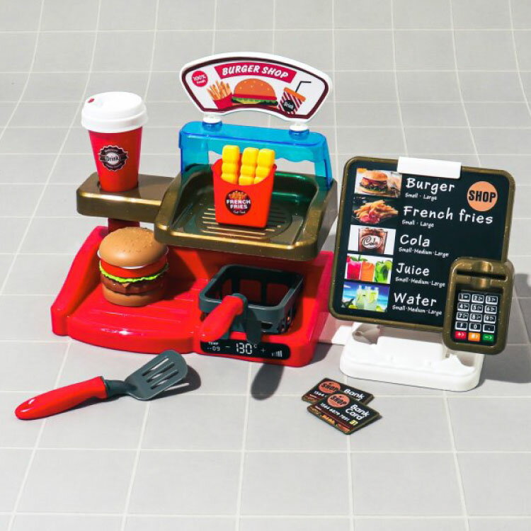 【ポイント5倍】UN_VIハンバーガー台&注文台セット