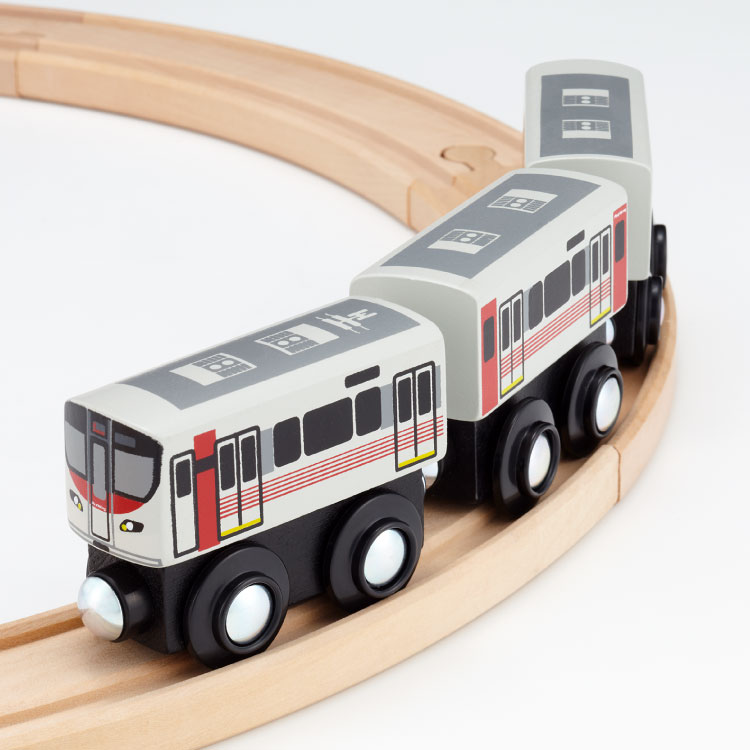 moku TRAIN 227系レッドウィング 電車 おもちゃ 知育玩具 鉄道 鉄道おもちゃ モクトレイン 227系電車 JR レッドウイング 木製 木製玩具 木のおもちゃ 木の電車 3両 マグネット連結 磁石 電車遊び 乗り物おもちゃ 列車 電車おもちゃ 玩具 子供 こども 幼児 プレゼント