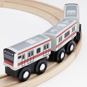 moku TRAIN E233系京葉線電車 おもちゃ 知育玩具 鉄道 玩具 鉄道おもちゃ E233系 京葉線 E233系電車 木製 木製玩具 木のおもちゃ 木の電車 3両 マグネット連結 磁石 連結 電車遊び 乗り物おもちゃ 電車おもちゃ 男の子 幼児 子供 子ども プレゼント 誕生日プレゼント