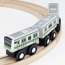 【ポイント5倍】moku TRAIN　E233系埼京線電車 おもちゃ 知育玩具 鉄道 玩具 鉄道おもちゃ E233系 埼京線 E233系電車 木製 木製玩具 木のおもちゃ 木の電車 3両 マグネット連結 磁石 連結 電車遊び 乗り物おもちゃ 電車おもちゃ 男の子 幼児 子供 子ども プレゼント 誕