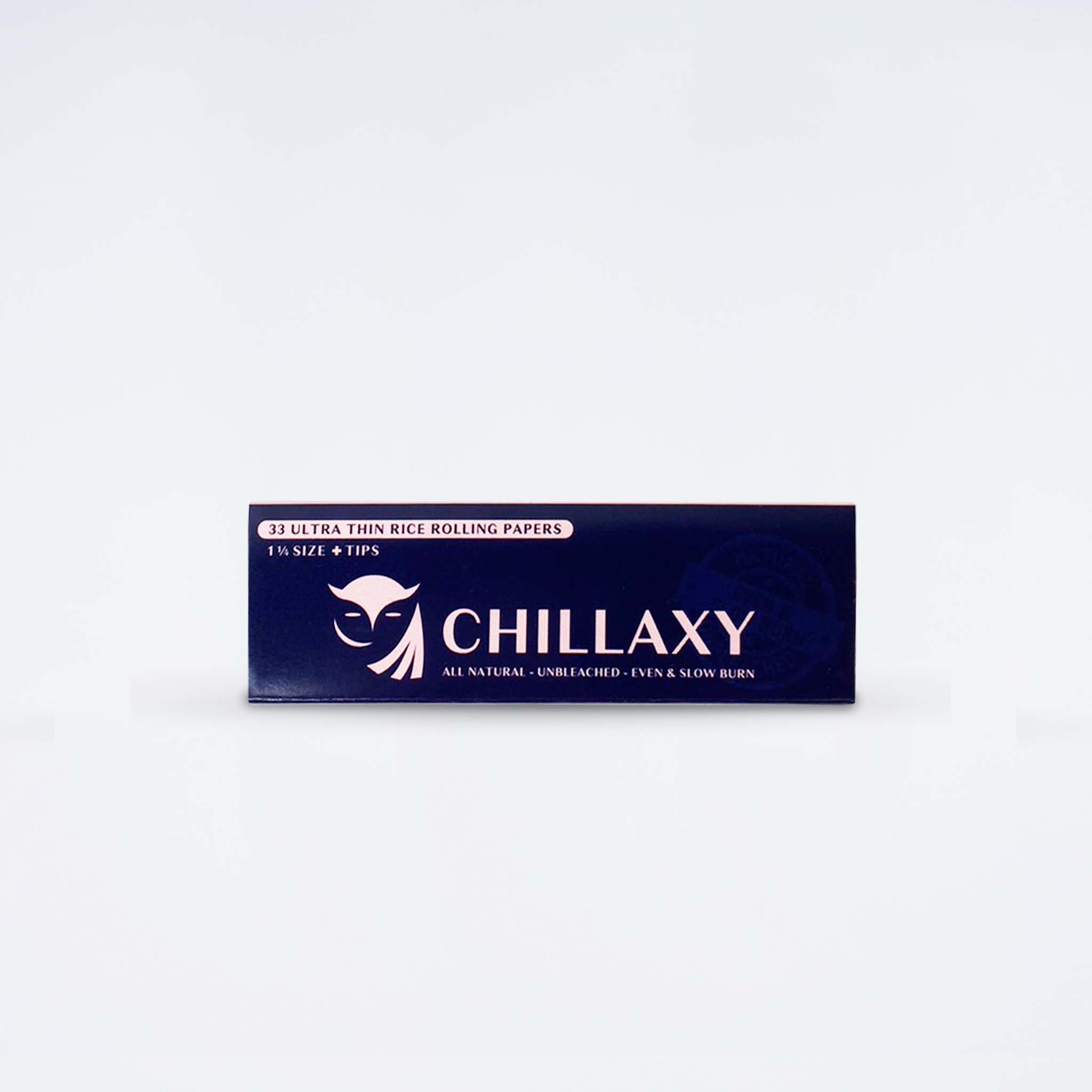 チラクシー ライスローリングペーパー Tips付　1&1/4サイズ 巻紙 クラッチ CHILLAXY