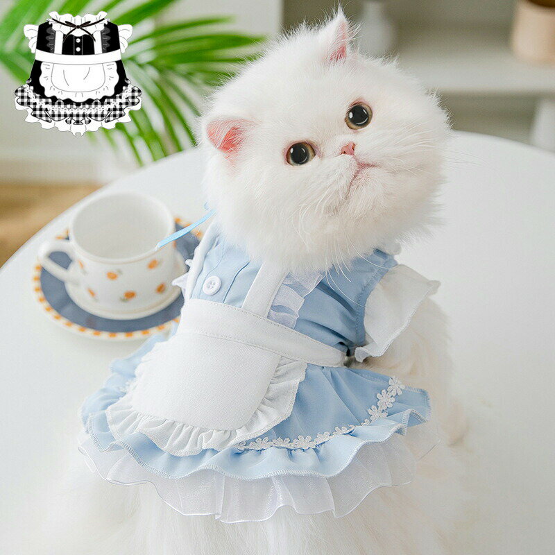 犬のドレス ペット用の服 猫犬用 洋服 ロリータメイド服 猫服 犬服 イヌ服 ドッグウェア キャットウェア ペットウェア ペット服 プレゼント 誕生日 撮影COSPLAY コスプレ ハロウィン クリスマス 小型犬 中型犬 送料無料