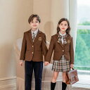 子供服 入学式 スーツ キッズスーツ 男の子 お揃い 学生服 フォーマル/卒業式スーツ/合唱服 3点セット 演出服 女の子 フォーマル スーツ 子供服 結婚式 チェック柄 小学校 お受験 長袖 おしゃれ 上下セット 入園式 お宮参り 演奏会 発表会 イベント 舞台