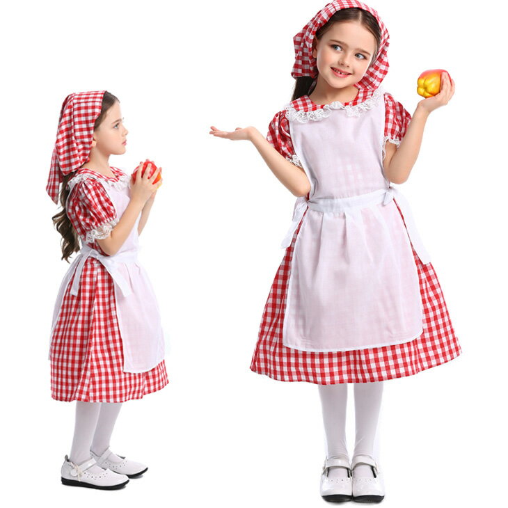 Rakuten - メイド服 イベント ハロウィンパーティー ハロウィーン 魔女 ウィッチ ハロウイン 仮装 ＼＼送料無料／／ 可愛い 子供 プレゼント 魔女ハット プリンセス コスチューム 女の子 コスプレ ハロウィン 贈り物 衣装