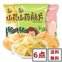 選べる 6点セット 送料無料 刺胃阿甘 【 12g×6点 山薬脆片 （麻辣味 / 香葱味）】 山芋チップス 　スナック お菓子 中華おこげお菓子 間食 中華物産