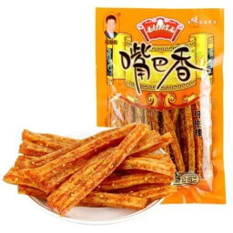 嘴巴香 【 呼拉棒 】 辣条 95g　 辣片 中華物産 中国産面製加工品 中国おやつ 間食　辣片 辛口 中華名物