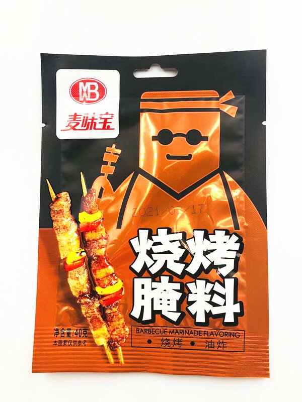 商品名　：焼考調料 内容量　：40g 賞味期限：枠外に記載 保存方法：直射日光を避け、常温で保存してください 原産国名：中国 配送形態：常温便 当店では1配送先（1個口）につき合計税込4,320円以上ご注文頂いた場合、送料無料となります。