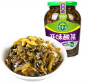 吉香居 開味酸菜 （瓶） 高菜 ザーサイ 漬物　330g +20g 辛口 おつまみ 泡菜 酸菜 おつまみ 中華食材