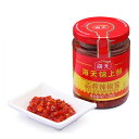 海天 錦上鮮 蒜蓉辣椒醤 230g (瓶) ニンニク入りチリソース 辣椒醤 辣醤 蒜蓉醤 にんにく唐辛子ソース 蒜蓉辣醤 中国産 ラーチュージャン
