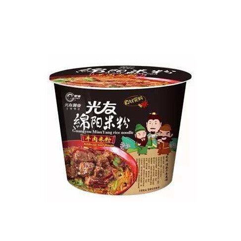 カップタイプ 【 碗装 】 光友 綿陽米粉 牛肉米粉 1食 中華インスタントラーメン　方便面 中華食品 大人気 中華物産 即席ビーフン