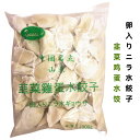 期間大セール 冷凍 山東 韮菜鶏蛋水餃子 卵入りニラ水ギョウザ 中華名点 焼き餃子 素餡水餃 業務用サイズ 厚皮 中華食材 1KG 約50個入り 餃子 韭菜鶏...
