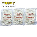 期間大セール 3点セット 送料無料 冷凍 山東 三鮮水餃子 1000g×3点 エビ入り ギョウザ 海老入り 蝦入り ぎょうざ 餃子 水餃子 三鮮餃子 水餃 蝦入...