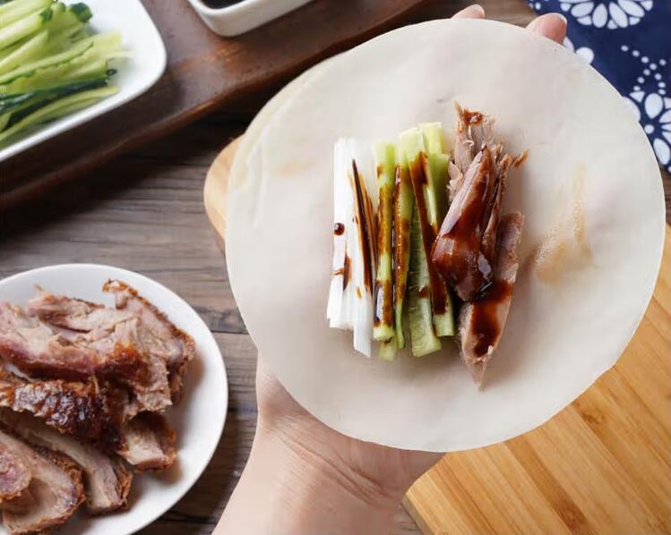 送料無料 50枚入 台湾産 冷凍　カオヤービン　鴨餅　 北京ダック用皮　　中華料理 ...