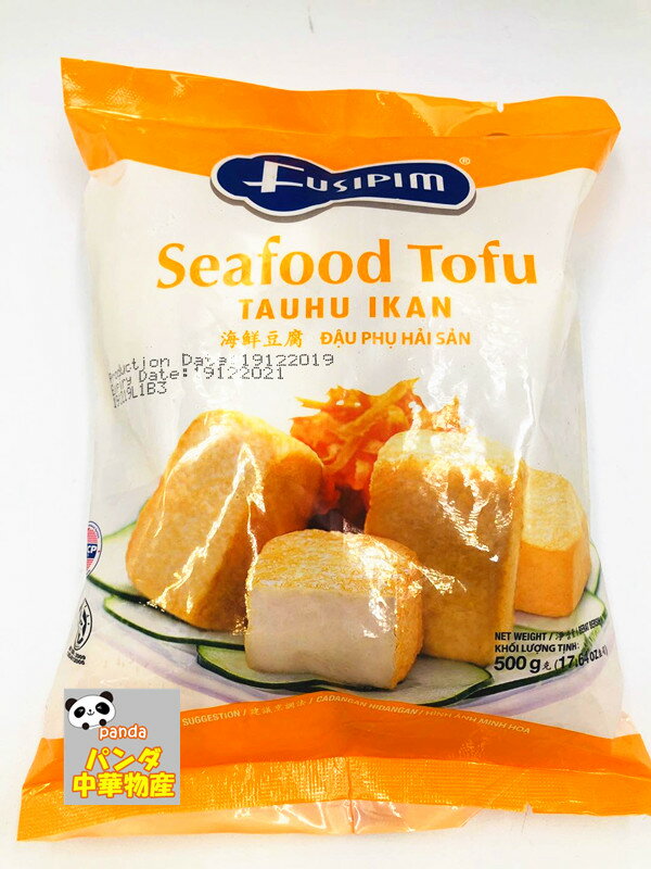 冷凍 富媽媽 海鮮豆腐 豆腐 500g 魚豆腐 海鮮味 seafood tofu 中華料理 火鍋 クール便発送