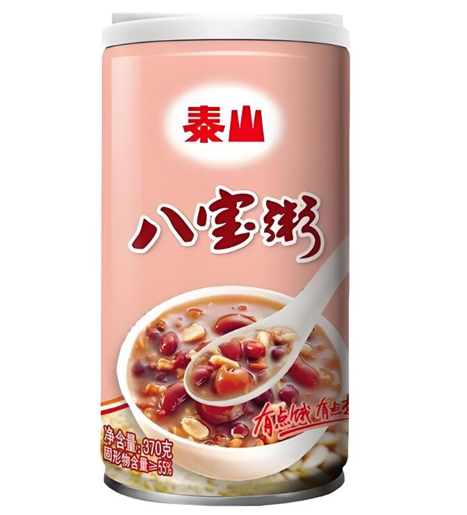 中国産 泰山八宝粥 (粉色包装) 370g （ ハッポウカユ ） 八宝粥 五目あま粥　 八寶粥 お粥 泰山